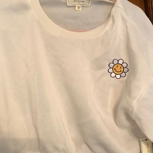 Long sleeve brand new crop top